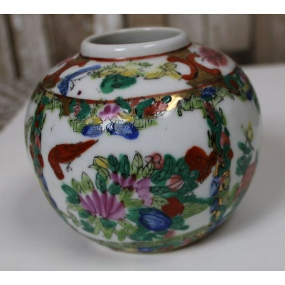 Unique Pair of Chinese Ginger Pots w/Lids! - Picture 9 of 13